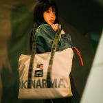 Geanta Skinarma Fardel, Waterproof, 50.5 x 11 x 38 cm, Lungime curea 18cm, 5 buzunare, Ivory 7 - lerato.ro