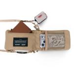 Geanta universala pentru telefon Skinarma Juno Crossbody, Waterproof, Khaki 4 - lerato.ro