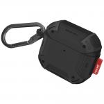 Carcasa Skinarma Mecha CE compatibila cu Apple AirPods 4, Negru 4 - lerato.ro