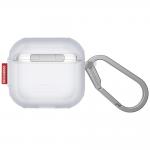 Carcasa Skinarma Mecha CE compatibila cu Apple AirPods 4, Alb 2 - lerato.ro