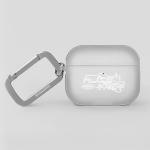 Carcasa Skinarma Kinzoku compatibila cu Apple AirPods Pro 2, Alb 3 - lerato.ro