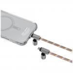 Snur pentru carcase 2in1 Skinarma Dyno Ve, Cablu USB-C la USB-C, 240W, 5A, 480Mbps, Bej 4 - lerato.ro