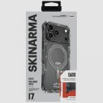 Carcasa Skinarma Saido cu MagSafe compatibila cu iPhone 17 Pro Max, Graphite 3 - lerato.ro