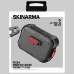 Carcasa Skinarma Mecha compatibila cu Apple AirPods Pro 2, Gunmetal 8 - lerato.ro