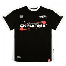 Tricouri, Tricou unisex Skinarma Halo, Marime M, Bumbac, Printed pattern, Negru, lerato.ro