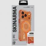 Carcasa Skinarma Magma cu MagSafe compatibila cu iPhone 17 Pro, Portocaliu 3 - lerato.ro
