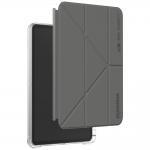 Husa flip cover Skinarma Zeta compatibila cu iPad (A16) / iPad 2022, Gri 6 - lerato.ro