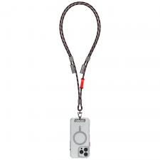 Snur pentru carcase 2 in 1 Skinarma Dyno Ve, Cablu braided USB-C la USB-C, 480Mbps, 240W, 5A, Negru