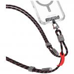 Snur pentru carcase 2 in 1 Skinarma Dyno Ve, Cablu braided USB-C la USB-C, 480Mbps, 240W, 5A, Negru 3 - lerato.ro