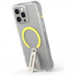 Carcasa Skinarma Helix cu MagSafe si 360 Rotating Stand, compatibila cu iPhone 16 Pro Max, Transparent 3 - lerato.ro