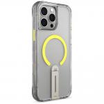 Carcasa Skinarma Helix cu MagSafe si 360 Rotating Stand, compatibila cu iPhone 16 Pro Max, Transparent 6 - lerato.ro