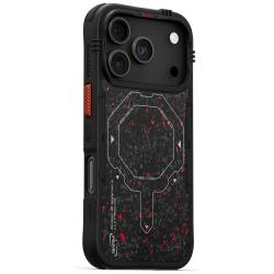 Carcasa Skinarma Vektor cu MagSafe compatibila cu iPhone 17 Pro, Negru
