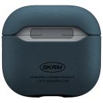 Carcasa Skinarma Spunk compatibila cu Apple AirPods 4, Albastru 4 - lerato.ro