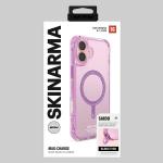Carcasa Skinarma Saido cu MagSafe compatibila cu iPhone 16 Plus, Roz 6 - lerato.ro