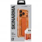 Carcasa Skinarma Helio cu MagSafe si Stand compatibila cu iPhone 17 Pro, Portocaliu 3 - lerato.ro