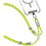 Snur pentru carcase 2 in 1 Skinarma Dyno Ve, Cablu braided USB-C la USB-C, 480Mbps, 240W, 5A, Niteglow 3 - lerato.ro