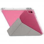Husa flip cover Skinarma Zeta compatibila cu iPad (A16) / iPad 2022, Roz 4 - lerato.ro