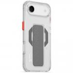 Carcasa Skinarma Haxa cu MagSafe si Stand compatibila cu iPhone 17 Air, Transparent 4 - lerato.ro