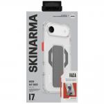 Carcasa Skinarma Haxa cu MagSafe si Stand compatibila cu iPhone 17 Air, Transparent 6 - lerato.ro