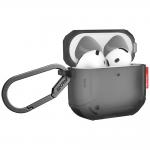 Carcasa Skinarma Mecha CE compatibila cu Apple AirPods 4, Gri 3 - lerato.ro