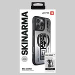 Carcasa Skinarma Kira Kobai cu MagSafe si Stand compatibila cu iPhone 16 Pro Max, Chrome 6 - lerato.ro
