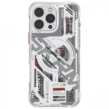 Carcasa Skinarma Ekho cu MagSafe compatibila cu iPhone 16 Pro Max, Transparent