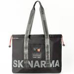 Geanta Skinarma Fardel, Waterproof, 50.5 x 11 x 38 cm, Lungime curea 18cm, 5 buzunare, Negru 2 - lerato.ro