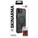 Carcasa Skinarma Saido cu MagSafe compatibila cu iPhone 16e, Negru 6 - lerato.ro