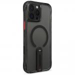 Carcasa Skinarma Helix cu MagSafe si 360 Rotating Stand, compatibila cu iPhone 16 Pro Max, Negru 6 - lerato.ro