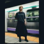 Tricou unisex Skinarma Asphalt, Marime M, Bumbac, Printed pattern, Negru 6 - lerato.ro