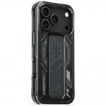 Carcasa Skinarma Helio cu MagSafe si Grip Stand compatibila cu iPhone 17 Pro, Negru 2 - lerato.ro
