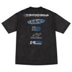 Tricou unisex Skinarma Asphalt, Marime L, Bumbac, Printed pattern, Negru 3 - lerato.ro