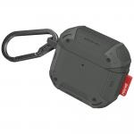 Carcasa Skinarma Mecha CE compatibila cu Apple AirPods 4, Olive 4 - lerato.ro