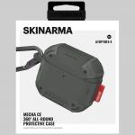 Carcasa Skinarma Mecha CE compatibila cu Apple AirPods 4, Olive 7 - lerato.ro