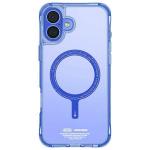 Carcasa Skinarma Saido cu MagSafe compatibila cu iPhone 16, Albastru 2 - lerato.ro