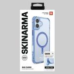 Carcasa Skinarma Saido cu MagSafe compatibila cu iPhone 16, Albastru 6 - lerato.ro
