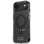 Carcasa Skinarma Saido cu MagSafe compatibila cu iPhone 17 Air, Negru 3 - lerato.ro