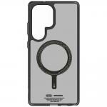 Carcasa Skinarma Saido cu MagCase compatibila cu Samsung Galaxy S25 Ultra, Negru 2 - lerato.ro