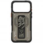 Carcasa Skinarma Aegis cu MagSafe si Grip Stand compatibila cu iPhone 17 Pro Max, Gri 5 - lerato.ro