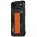 Carcasa Skinarma Haxa cu MagSafe si Grip Stand compatibila cu iPhone 17 Air, Negru 3 - lerato.ro