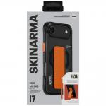 Carcasa Skinarma Haxa cu MagSafe si Grip Stand compatibila cu iPhone 17 Air, Negru 6 - lerato.ro