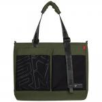 Geanta Skinarma Jager, Waterproof, 43.6 x 36.5 x 12 cm, 5 buzunare, Olive 2 - lerato.ro
