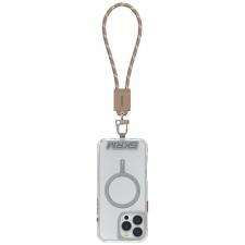 Snur pentru carcase 2 in 1 Skinarma Dyno Ve Wrist, Cablu braided USB-C la USB-C, 480Mbps, 240W, 5A, Bej