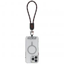 Snur pentru carcase 2 in 1 Skinarma Dyno Ve Wrist, Cablu braided USB-C la USB-C, 480Mbps, 240W, 5A, Negru