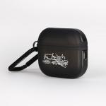 Carcasa Skinarma Kinzoku compatibila cu Apple AirPods Pro 2, Negru 4 - lerato.ro