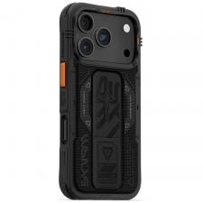 Carcasa Skinarma Phantom cu MagSafe compatibila cu iPhone 17 Pro, Negru