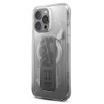 Carcasa Skinarma Helio cu MagSafe si Grip Stand compatibila cu iPhone 16 Pro, Titan 4 - lerato.ro