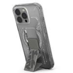 Carcasa Skinarma Helio cu MagSafe si Grip Stand compatibila cu iPhone 16 Pro Max, Titan 2 - lerato.ro