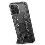 Carcasa Skinarma Helio cu MagSafe si Grip Stand compatibila cu iPhone 16 Pro, Negru 3 - lerato.ro