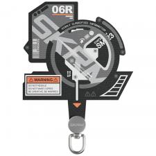 Adaptor snur pentru carcase Skinarma Ekho, Negru